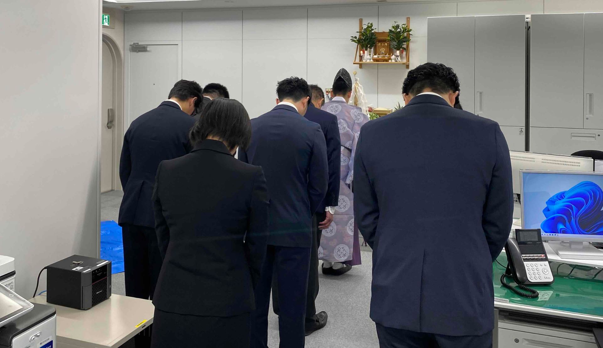 5月12日 清祓い式の様子