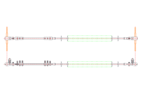 座標調整型の仕様図例